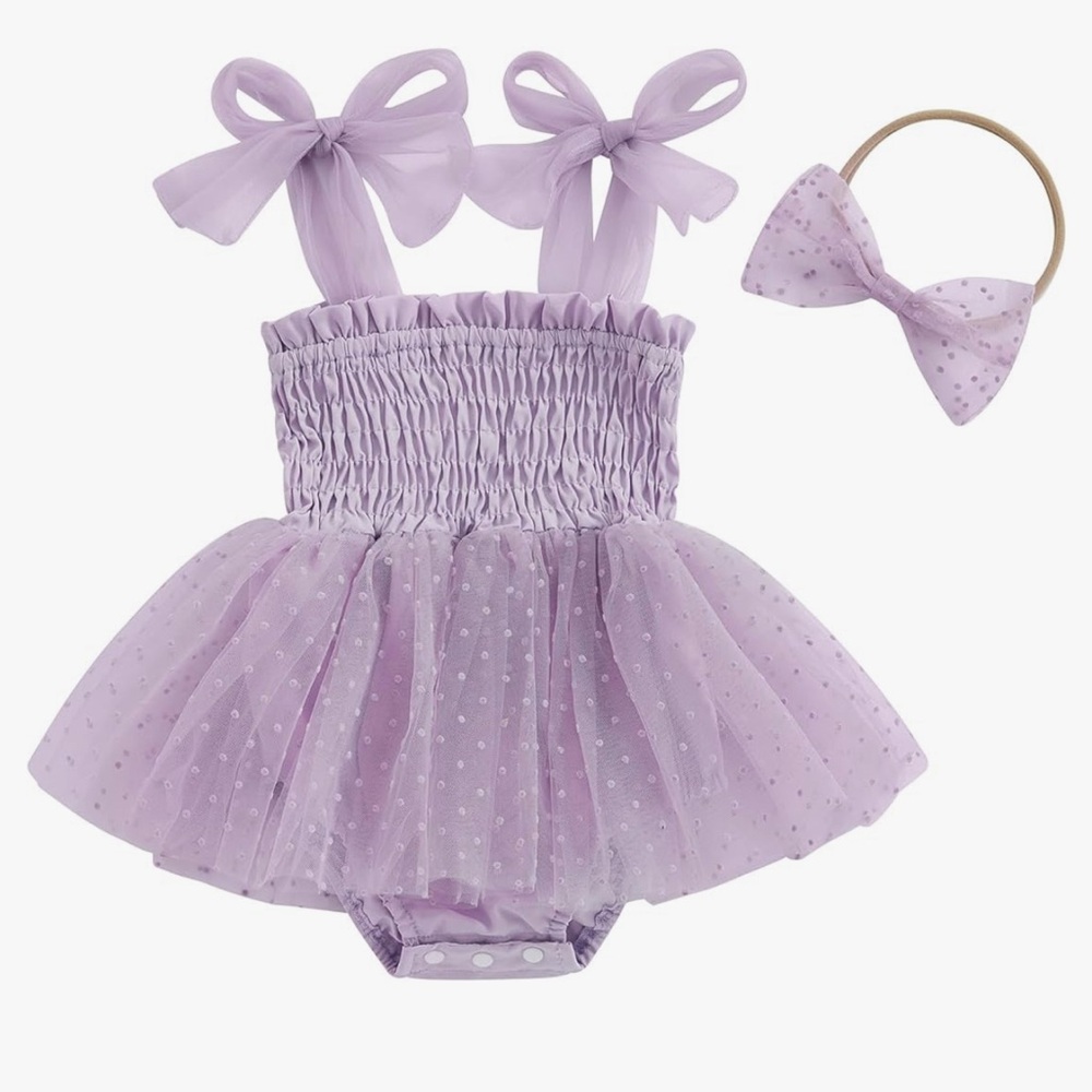 Baby Girl Sleeveless Romper